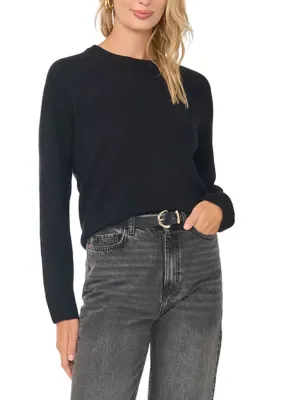 Long Sleeve Crew Neck Sweater by Vince Camuto