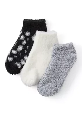 Tweed Cozy Low Cut Socks by Cuddl Duds