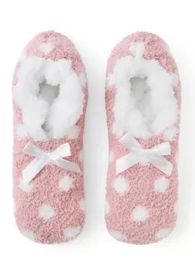 Faux Sherpa Lined Snug Socks by Cuddl Duds