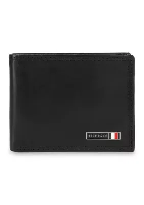Extra Capacity Genuine Leather Slimfold Wallet