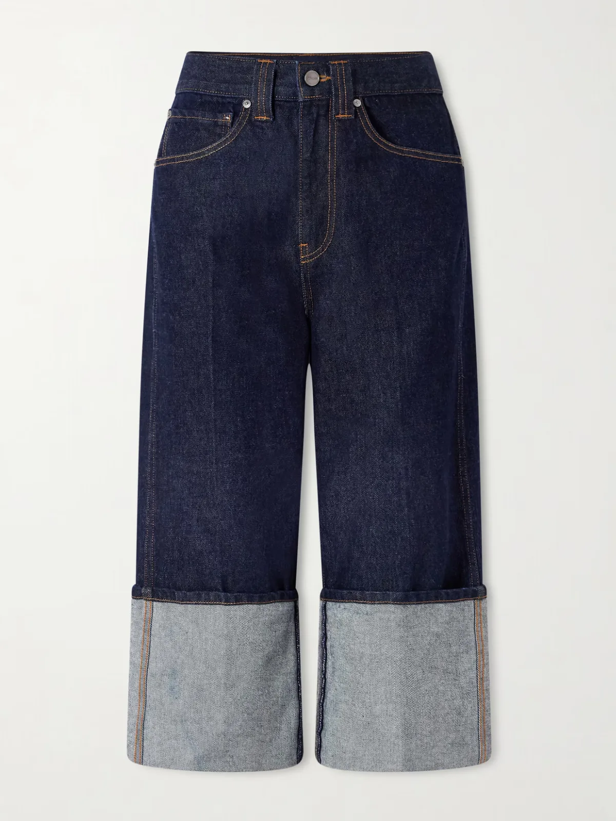 - Boyle Cropped Low-rise Jeans -