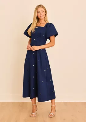 Sewing Down South x Crown & Ivy Made to Shine Midi Dress by Crown & Ivy