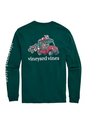 Ho Ho Drive Graphic Long Sleeve Shirt by Vineyard Vines