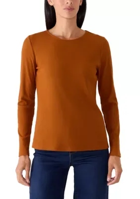 Long Sleeve Rib Shirt by Wonderly