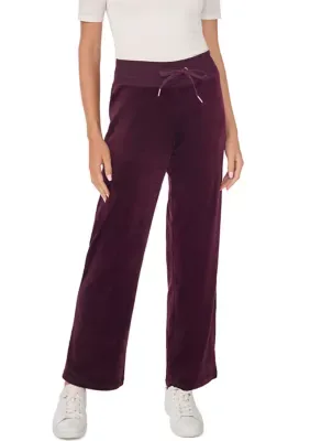 Straight Leg Velour Pants by Vince Camuto