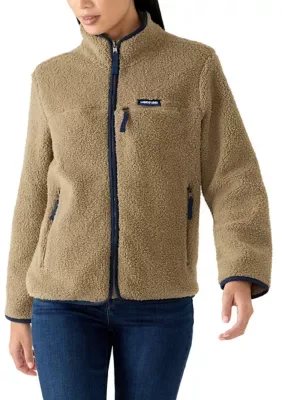 Sherpa Fleece Full-Zip Jacket