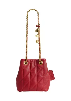 Jade Drawstring Bag with Quilting by Coach