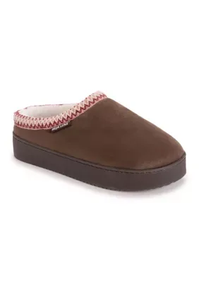 Platform Clogs with Decorative Tape by MUK LUKS