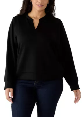Freeflow Notch Neck Top by Zac & Rachel