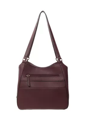 Multi Compartment Shoulder Bag by Kim Rogers