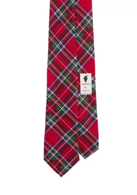 Holiday Noel Tartan Print Tie by Vineyard Vines