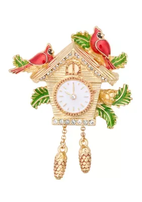Bird House Pin by Napier