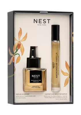 Madagascar Vanilla Perfume Oil Set by Nest New York