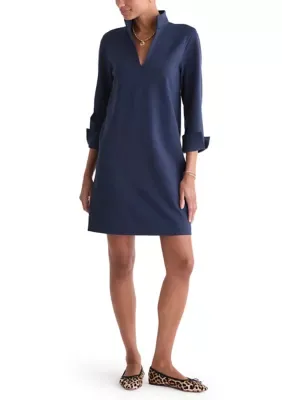 Blythe Ponte Popover Dress by Vineyard Vines