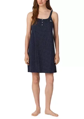 Double Strap Short Gown by Ralph Lauren