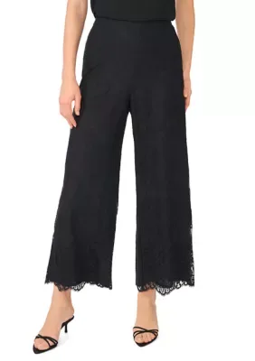 Wide Leg Lined Lace Pants by Ted Baker