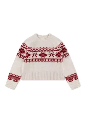 Fair Isle Raglan Sweater by Abercrombie Kids