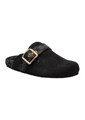 Archival Buckle Clogs by Coach