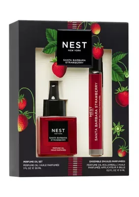 Santa Barbara Strawberry Perfume Oil Set by Nest New York