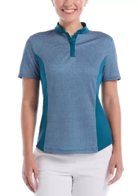 Short Sleeve Geo Polo Shirt by Pga Tour