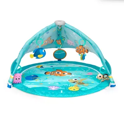 Disney Baby Finding Nemo POP N Wiggle FoldAway Activity Gym by Bright Starts, Indoor/Outdoor, 0M+ by Bright Starts