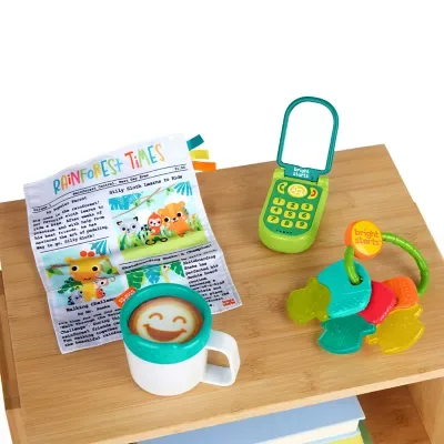 Morning Routine 4 Piece Gift Set, Mini-Me Baby Toys with Teether, 3M+ by Bright Starts