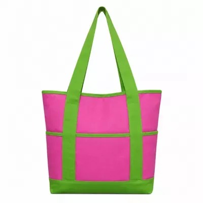 Sherbert Cotton Tote Bag by C&f Home