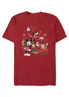 Classic Happy Holidays Graphic T-Shirt by Disney