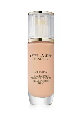 ReNutriv Age Reversal Vital Radiance Serum Foundation SPF 20 by Estée Lauder
