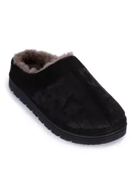 Microsuede Slip-On Clogs by Totes