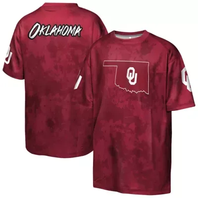 NCAA Oklahoma Sooners Off-Side Sublimated T-Shirt by Outerstuff