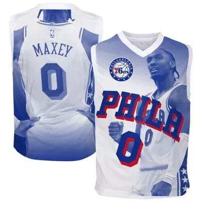 NBA Tyrese Maxey Philadelphia 76ers Hometown Fashion Jersey by Outerstuff