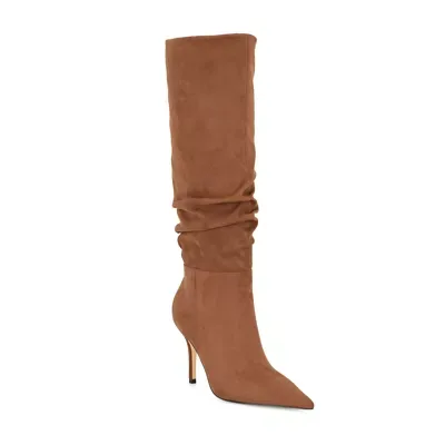 Giorah Pointed Toe Tall Shaft Slouch Dress Boots