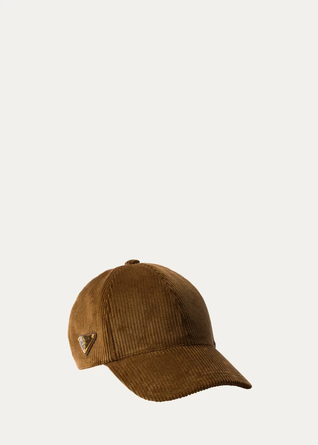 Corduroy Baseball Cap by Prada