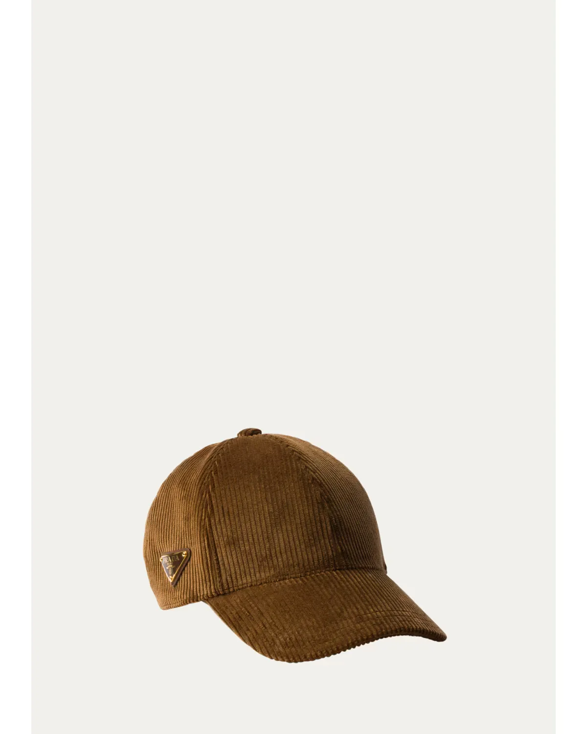 Corduroy Baseball Cap by Prada
