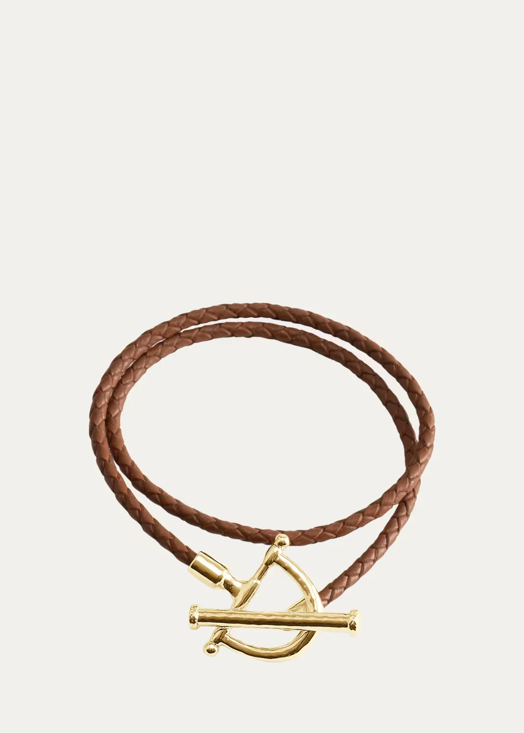 Cheval Leather Wrap Bracelet by Anabel Aram Jewelry