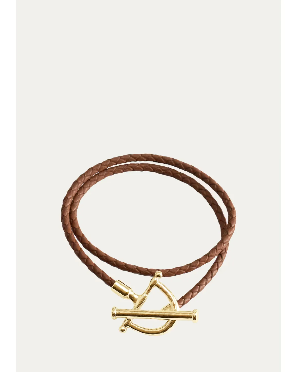 Cheval Leather Wrap Bracelet by Anabel Aram Jewelry