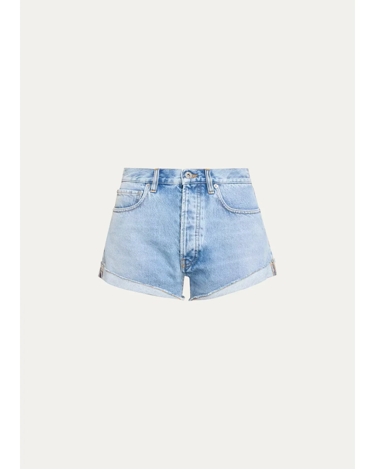 Ben Cuffed Denim Shorts by All Three