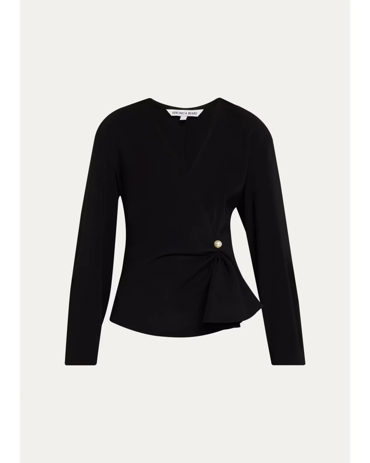 Drew Wrap Top by Veronica Beard