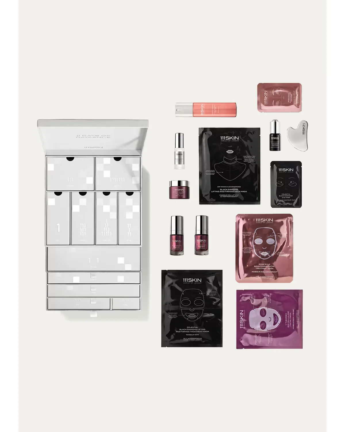 11 Days of Radiance 13-Piece Advent Calendar by 111SKIN