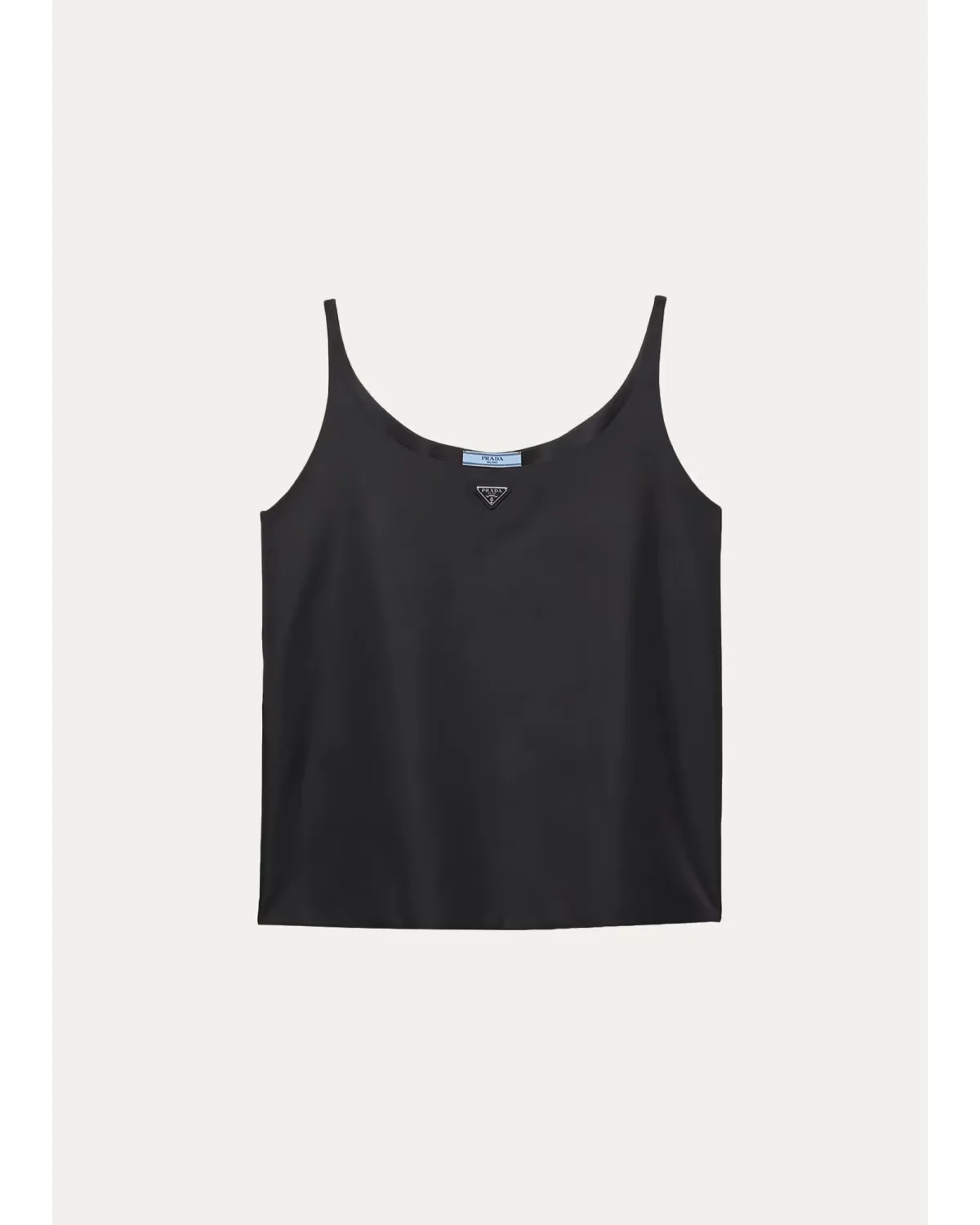 Re-Nylon Sleeveless Scoop-Neck Top by Prada