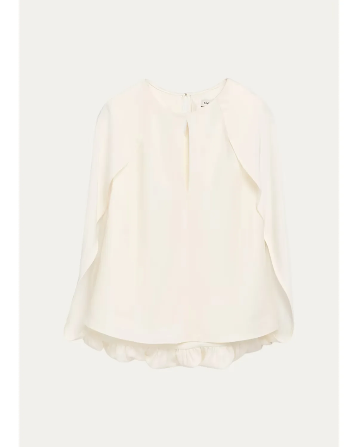 Lauren Satin Cape Top