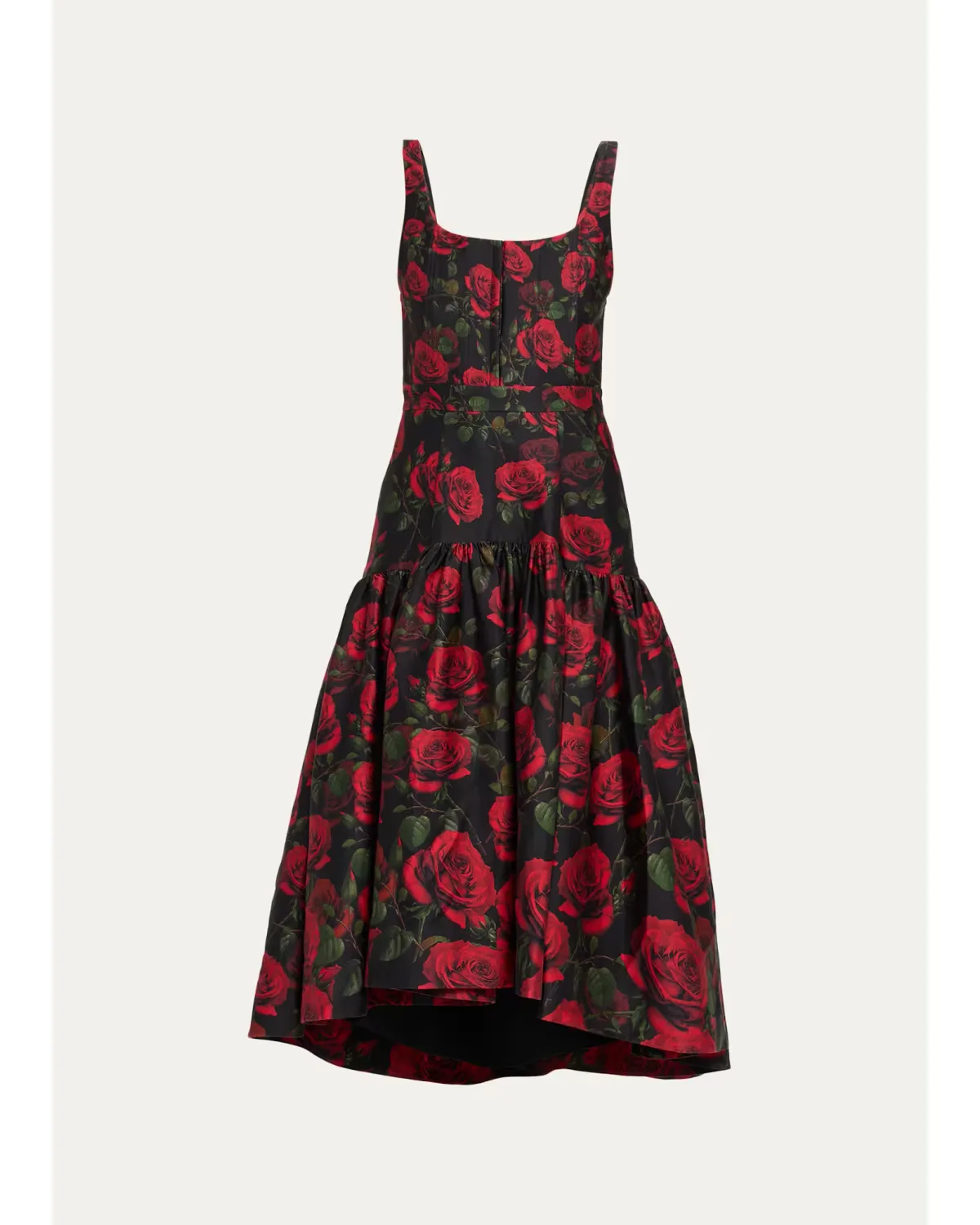 Diana Structured Midi Dress by Alice + Olivia