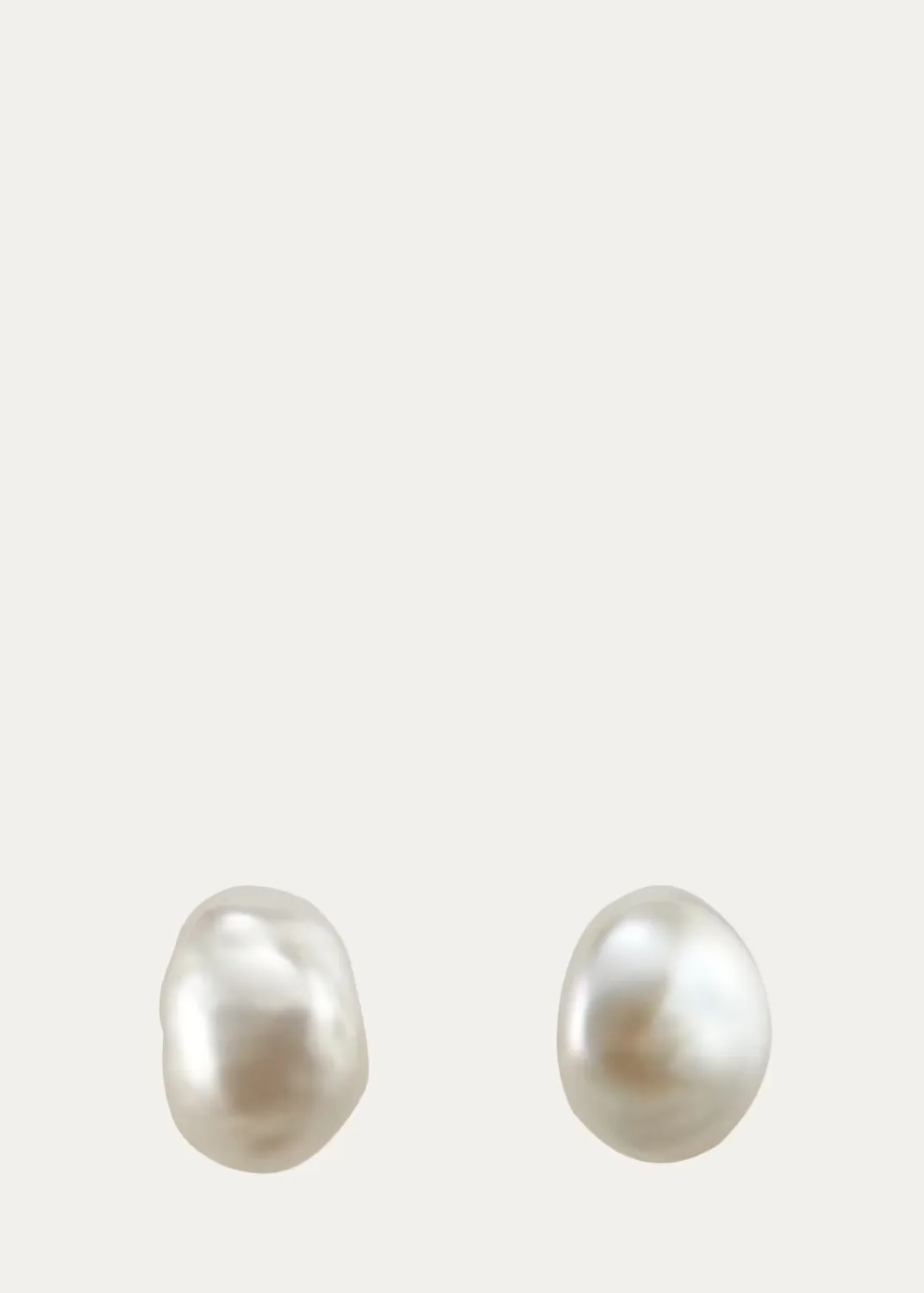 Small Pearl Stud Earrings by Agmes