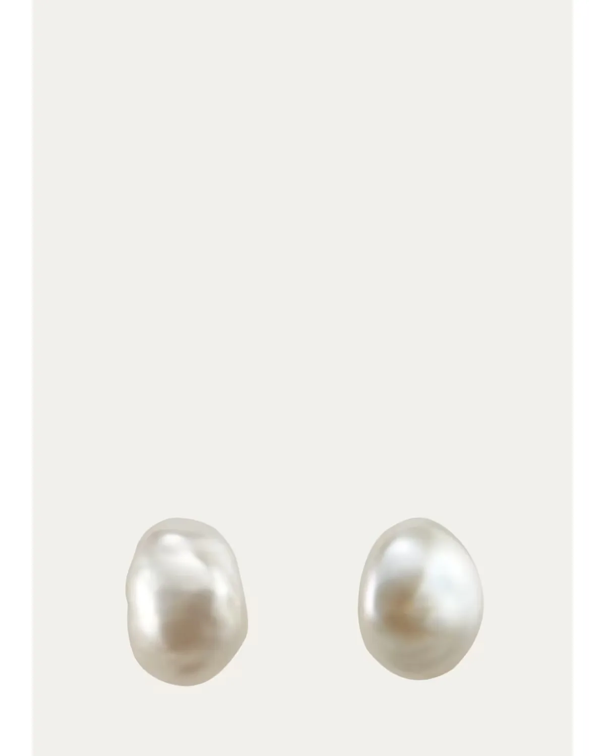 Small Pearl Stud Earrings by Agmes