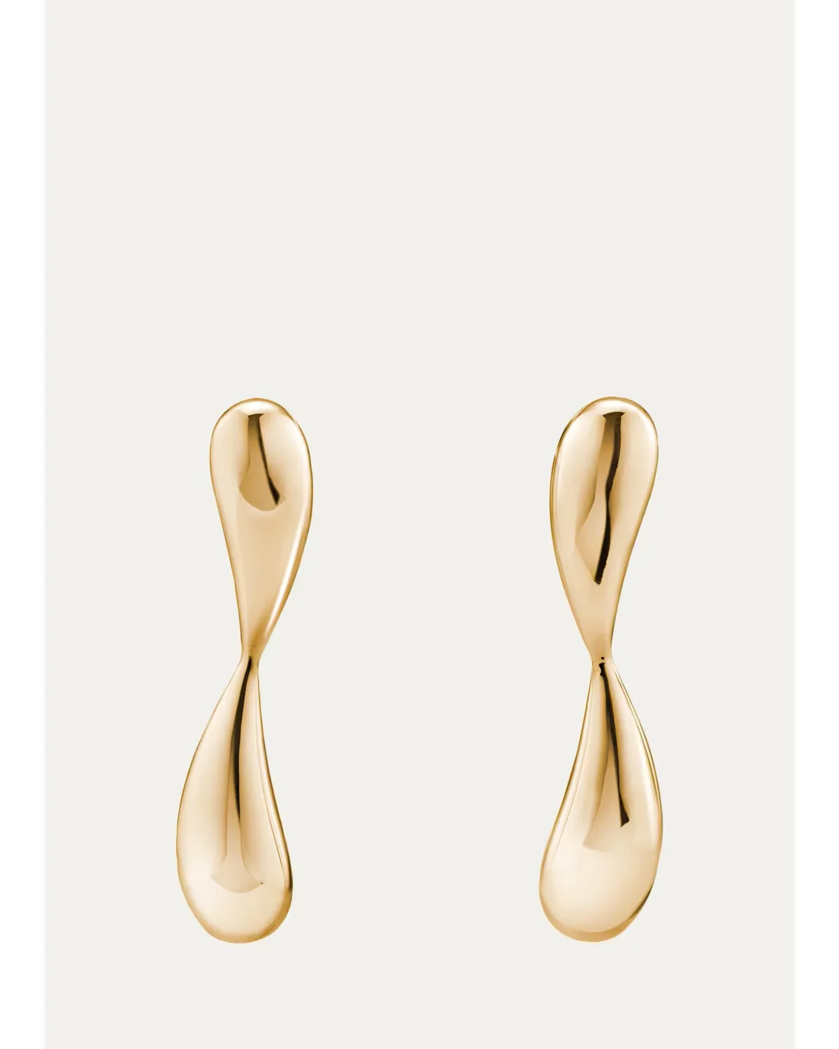 Hanneli Earrings, Gold by Agmes