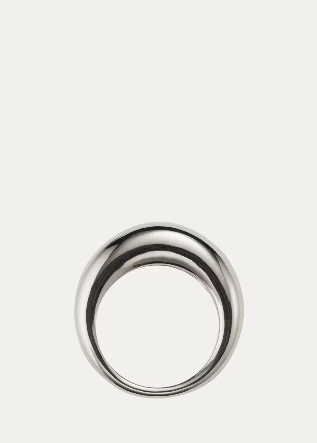 Sterling Silver Domed Ring by Agmes