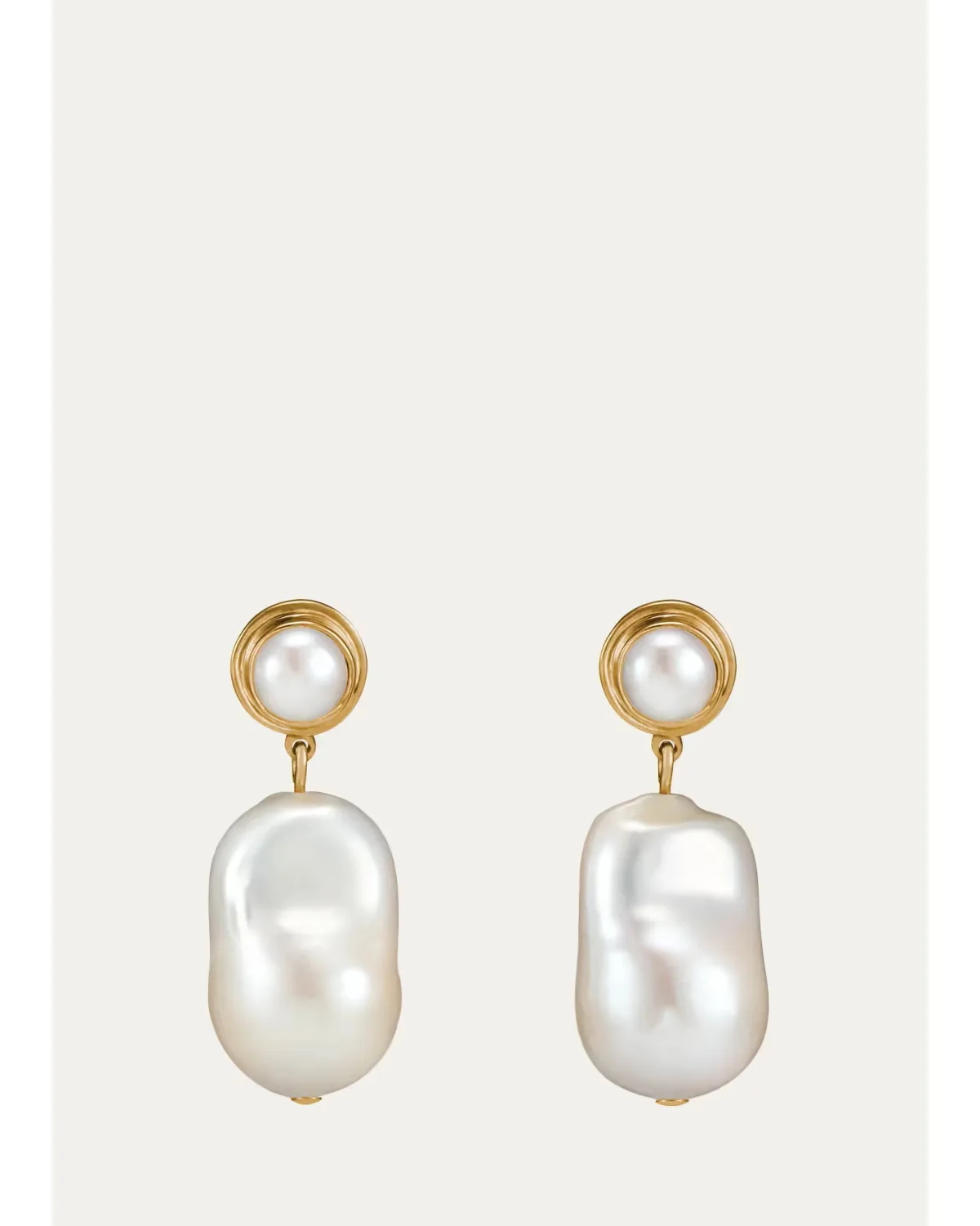 Delphine Earrings with Pearls