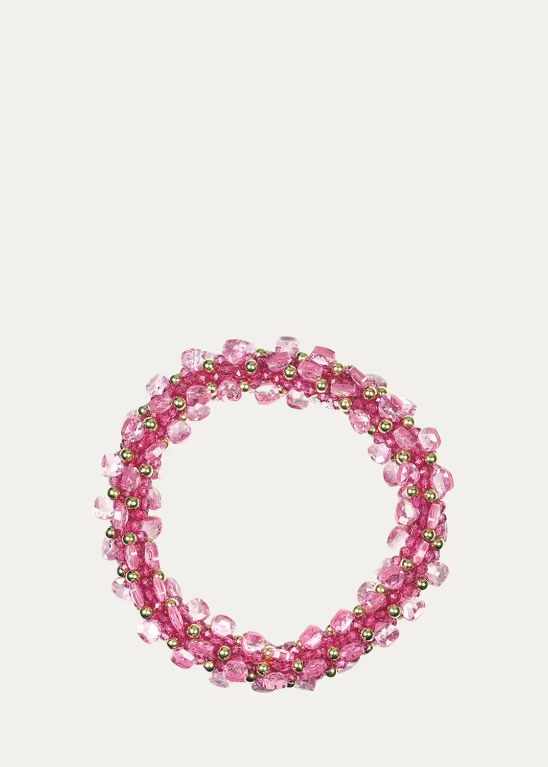 Topaz and Zircon 14K Gold Bracelet by Meredith Frederick