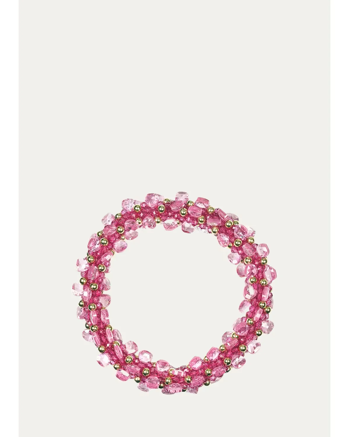 Topaz and Zircon 14K Gold Bracelet by Meredith Frederick